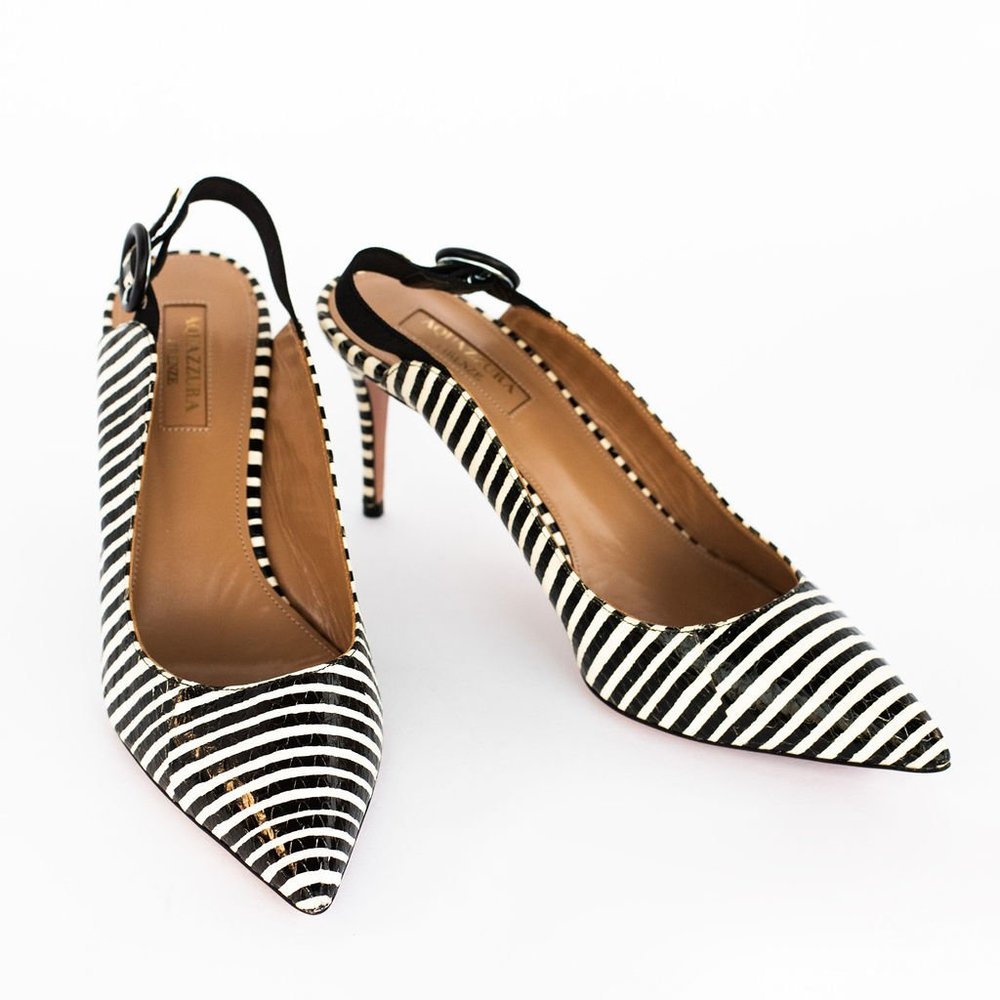 Aquazzura Slingback Pups- Size 36.5